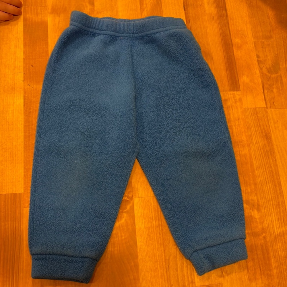Patagonia baby fleece pants- size 18m